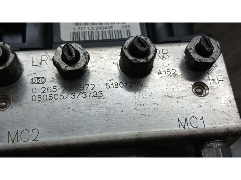Recambio de abs para fiat 500 (312_) 1.2 (312axa1a) referencia OEM IAM 51801319  0265231972