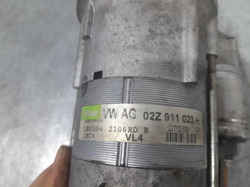 Recambio de motor arranque para volkswagen golf v (1k1) 1.9 tdi referencia OEM IAM 02Z911023H VALEO 1803042106RD
