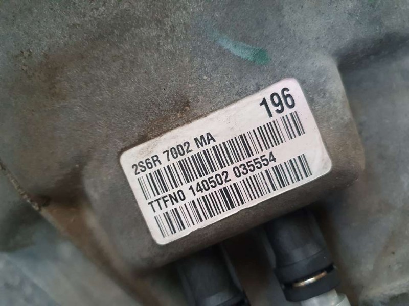 Recambio de caja cambios para ford fiesta (cbk) ambiente referencia OEM IAM 2S6R7002MA 140502 5VELOCIDADES