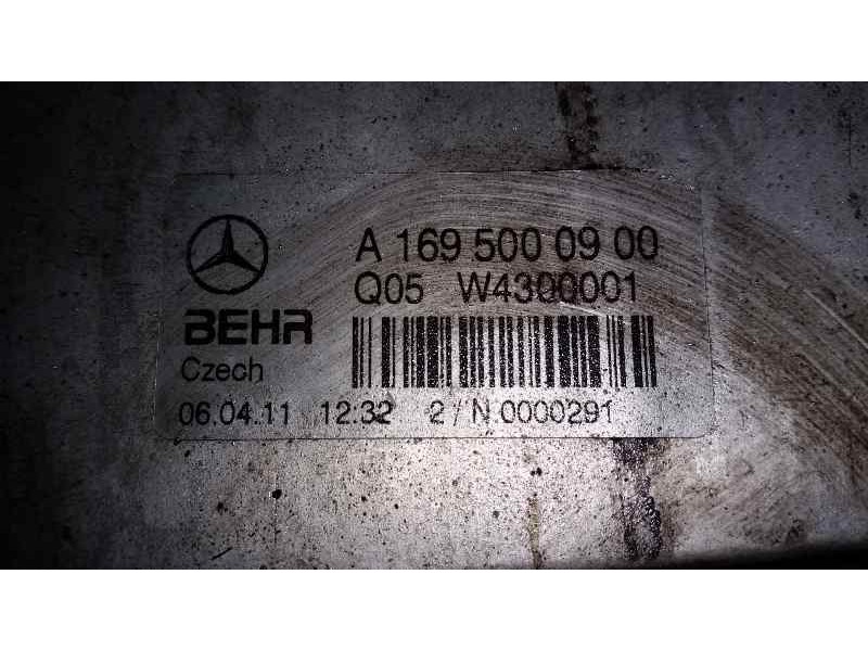 Recambio de intercooler para mercedes-benz clase b (w245) 180 cdi (245.207) referencia OEM IAM W4300001 A1695000900 BEHR