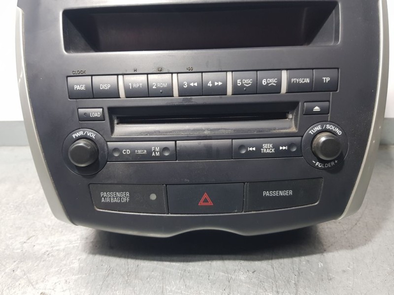 Recambio de mando radio para mitsubishi asx (ga0w) challenge 2wd referencia OEM IAM VPAA0F18C844LH  VISTEON