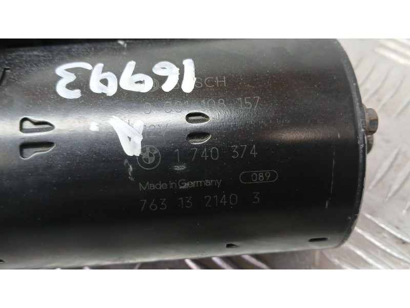 Recambio de motor arranque para bmw 3 compact (e36) 316 i referencia OEM IAM 1740374 BOSCH 0001108157