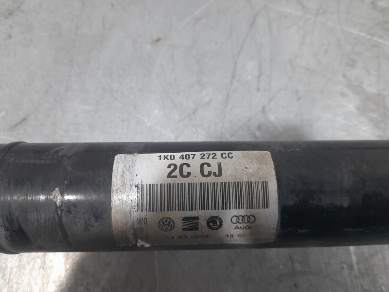 Recambio de transmision delantera derecha para volkswagen golf v (1k1) 1.9 tdi referencia OEM IAM 1K0407272CC  2CCJ