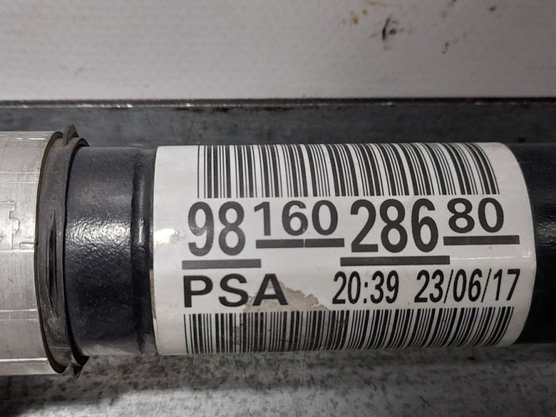 Recambio de transmision delantera derecha para citroën c3 feel referencia OEM IAM 9816028680  