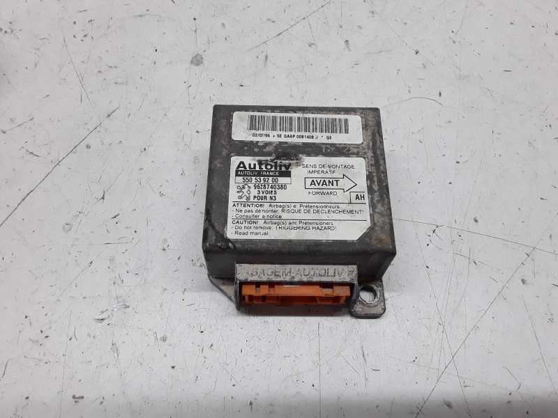 Recambio de airbag delantero izquierdo para peugeot 306 berlina 4 puertas (s1) 1.9 diesel referencia OEM IAM 550539200  