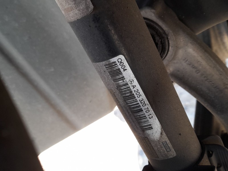 Recambio de amortiguador delantero derecho para mercedes-benz clase c descapotable (a205) c 220 d (205.404) referencia OEM IAM A