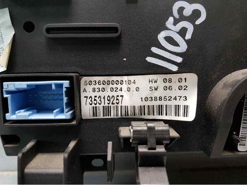 Recambio de mando climatizador para fiat stilo (192) 1.9 jtd 115 referencia OEM IAM 735319257 503600000104 1038852473