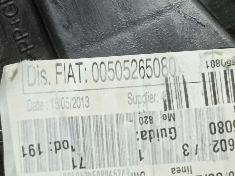 Recambio de elevalunas trasero derecho para alfa romeo giulietta (191) distinctive referencia OEM IAM 505265080  ELECTRICO 6 PIN