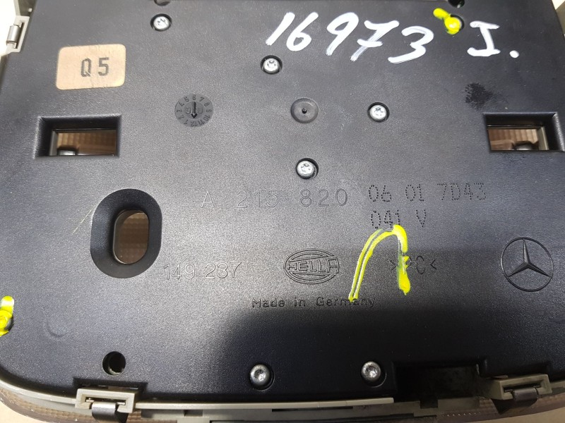 Recambio de luz interior para mercedes-benz clase s (w220, v220) s 320 cdi (220.026, 220.126) referencia OEM IAM A21582006017D43