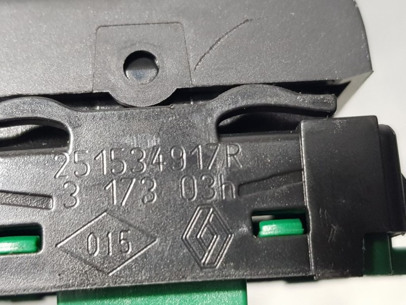 Recambio de interruptor para renault clio iv limited referencia OEM IAM 25134917R 317303H 