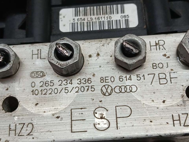 Recambio de abs para seat exeo berlina (3r2) reference referencia OEM IAM 8E0614517BF 0265234336 BOSCH