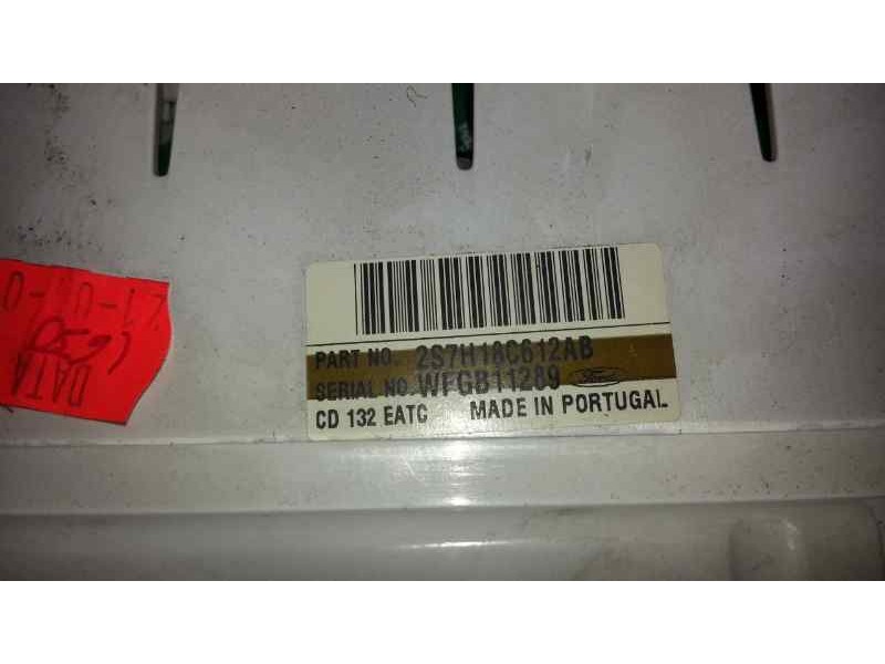 Recambio de mando climatizador para ford mondeo berlina (ge) 2.0 tdci cat referencia OEM IAM 2S7H18C612AB  