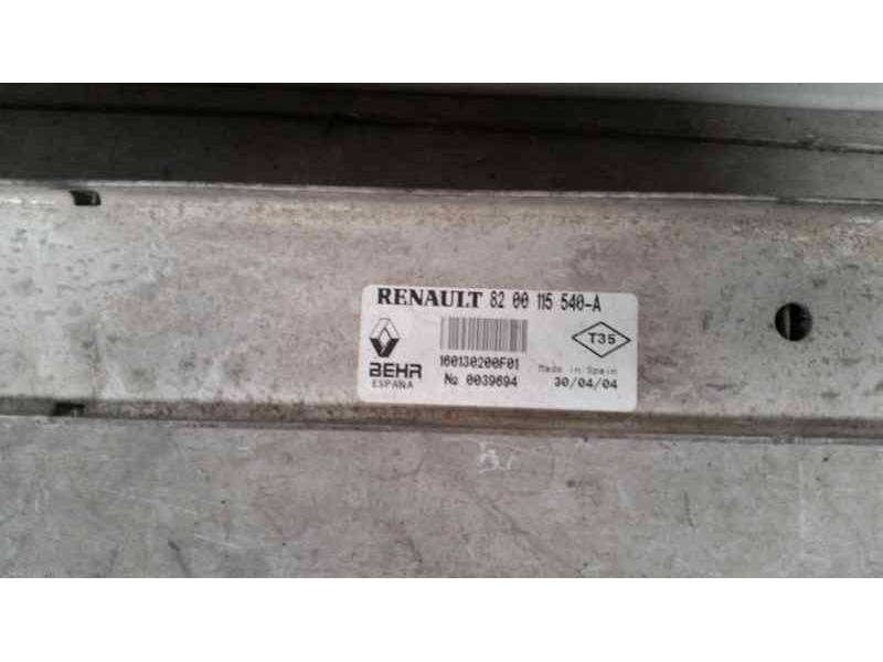 Recambio de intercooler para renault megane ii classic berlina confort authentique referencia OEM IAM 160130200F01 8200115540A B