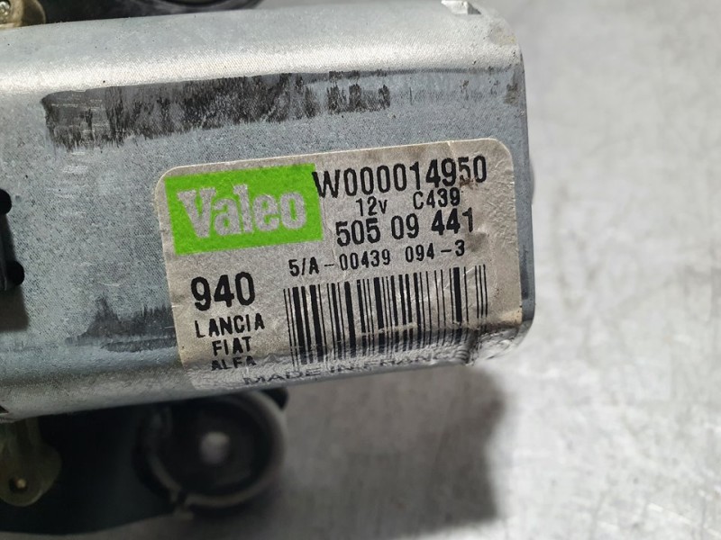 Recambio de motor limpia trasero para alfa romeo giulietta (191) distinctive referencia OEM IAM 50509441 W000014950 VALEO