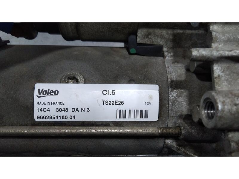 Recambio de motor arranque para citroën berlingo cuadro xtr plus referencia OEM IAM 9662854180 5802AE / ts22e26 Valeo