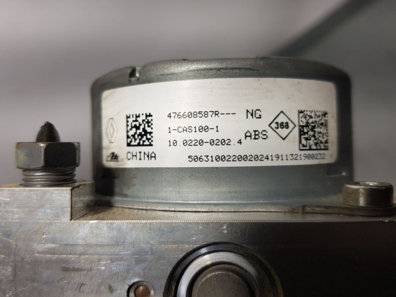 Recambio de abs para dacia dokker ambiance referencia OEM IAM 476608587R 10022002024 ATE