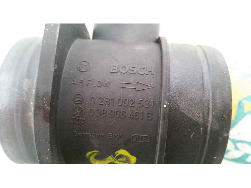 Recambio de caudalimetro para seat ibiza (6l1) cool referencia OEM IAM 0281002531 038906461B BOSCH