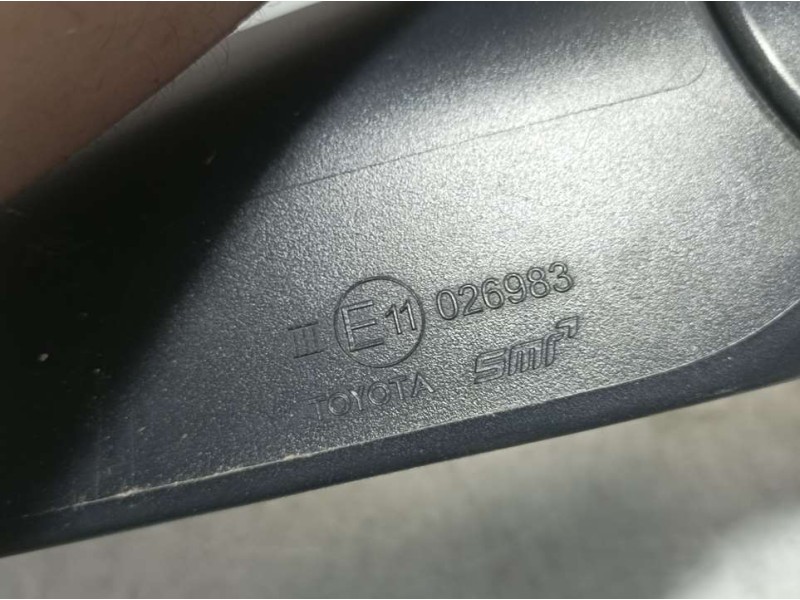 Recambio de retrovisor derecho para toyota auris active referencia OEM IAM 026983  ELECTRICO Y ROZADO SMI