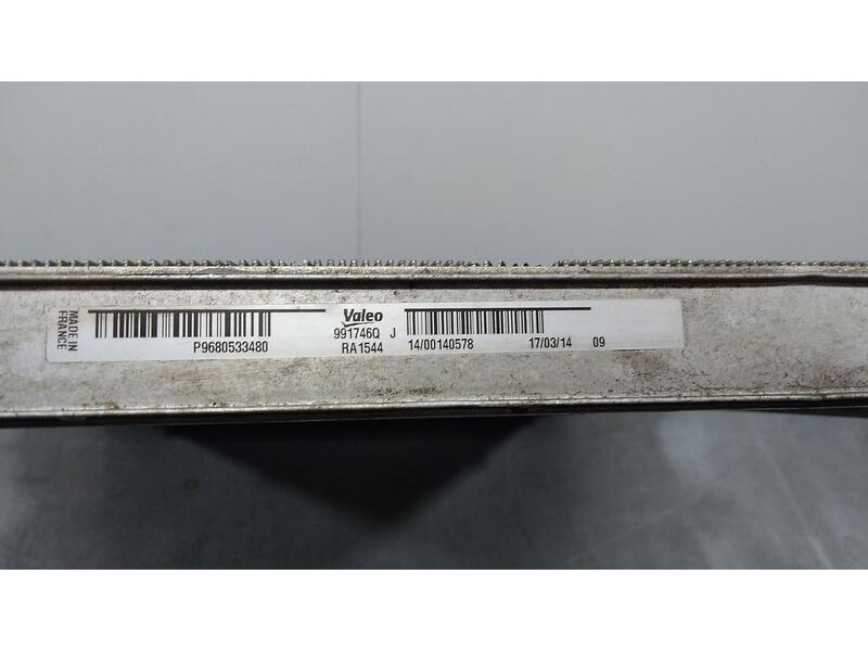 Recambio de radiador agua para citroën berlingo cuadro xtr plus referencia OEM IAM p9680533480 1330W2 / 991746q Valeo