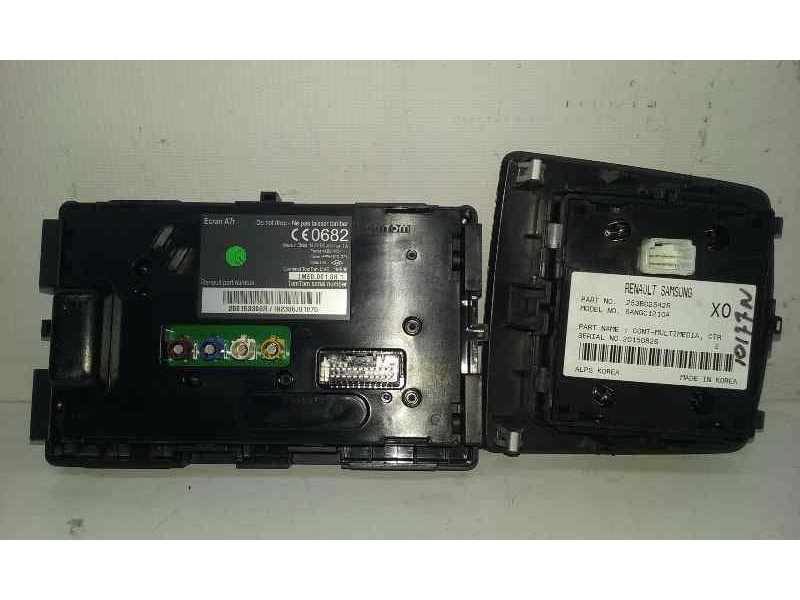 Recambio de sistema navegacion gps para renault scenic iii grand dynamique referencia OEM IAM 259153398R  