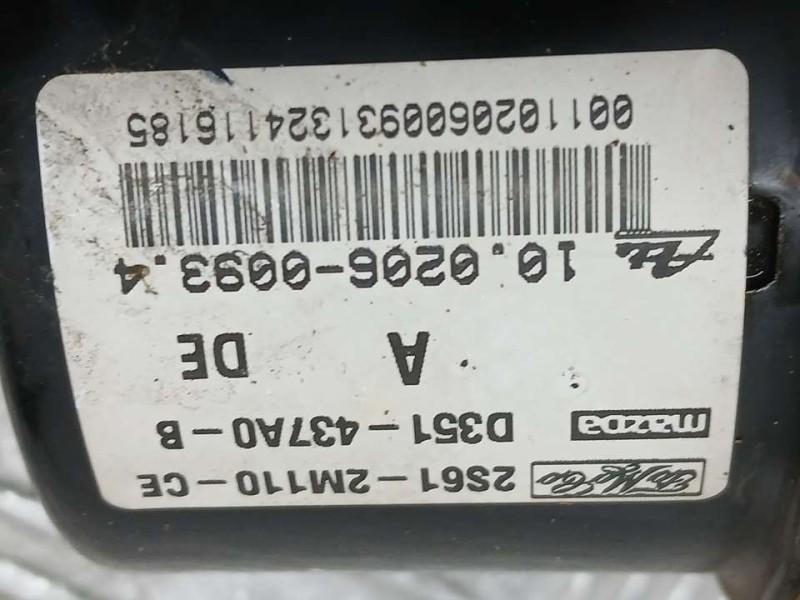 Recambio de abs para ford fiesta (cbk) ghia referencia OEM IAM 2S612M110CE 10020600934 ATE