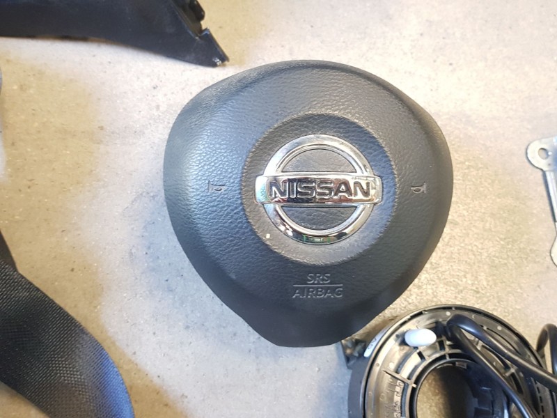 Recambio de kit airbag para nissan micra v (k14) 5 puertas referencia OEM IAM 985105FA0B  C/ SALPICADERO Y PRETENSORES