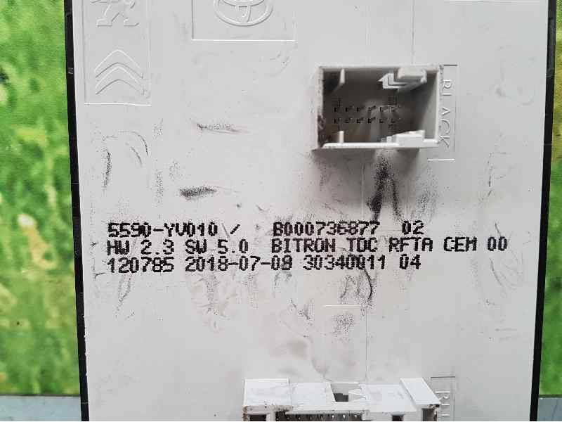 Recambio de mando climatizador para citroën c1 elle referencia OEM IAM 5590YV010  