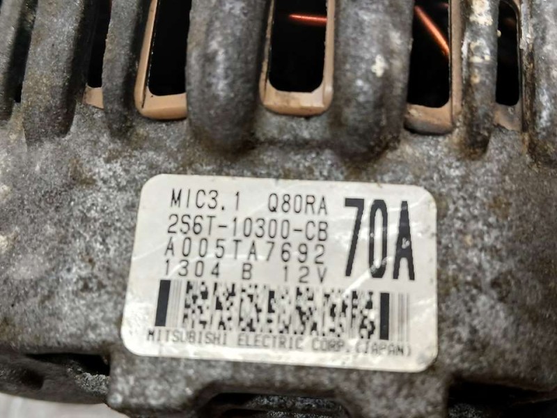 Recambio de alternador para ford fiesta (cbk) ghia referencia OEM IAM 2S6T10300CB A005TA7692 MITSUBISHI