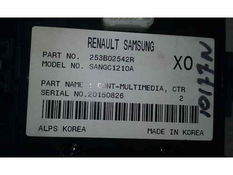 Recambio de sistema navegacion gps para renault scenic iii grand dynamique referencia OEM IAM 259153398R  