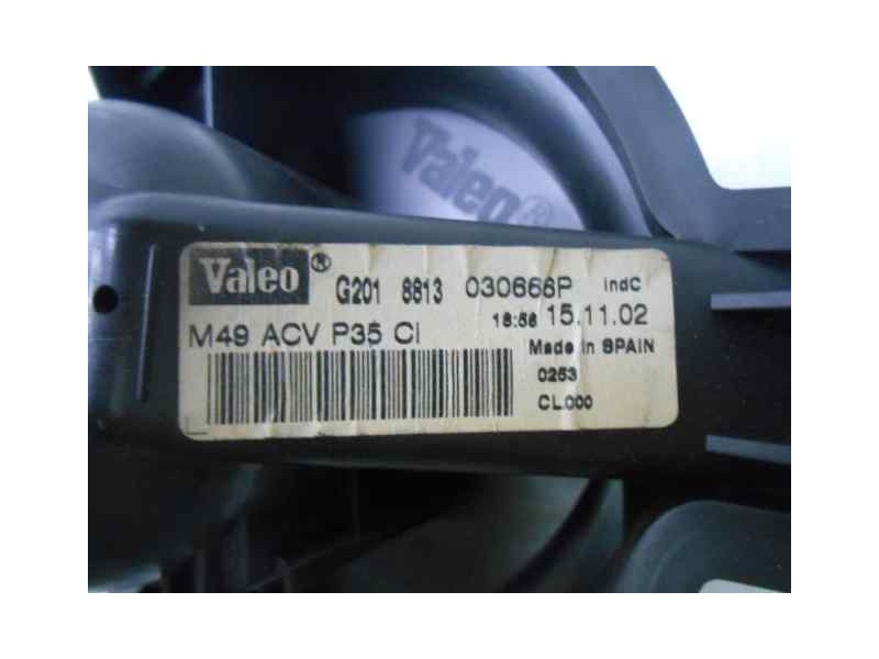 Recambio de motor calefaccion para peugeot partner (s2) combiespace referencia OEM IAM   VALEO