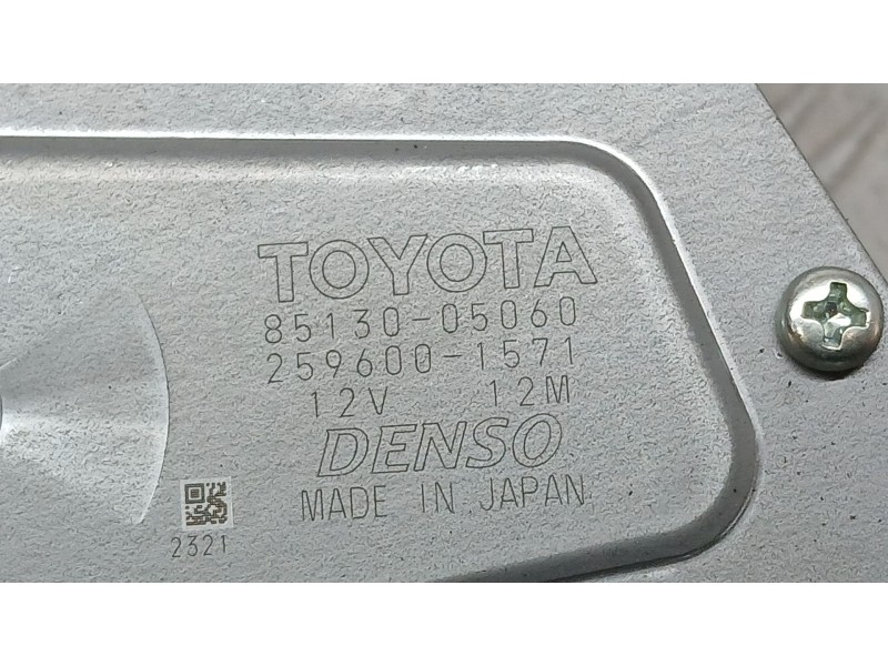 Recambio de motor limpia trasero para toyota avensis station wagon (_t27_) 2.0 d-4d (adt270_) referencia OEM IAM 8513005060 DENS