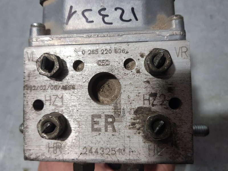 Recambio de abs para opel astra g berlina sport referencia OEM IAM 24432510 0265220636 BOSCH