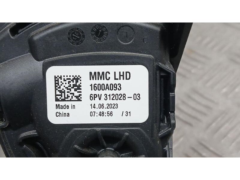 Recambio de potenciometro pedal para mitsubishi space star (a00) motion referencia OEM IAM 1900A093  6PV312028