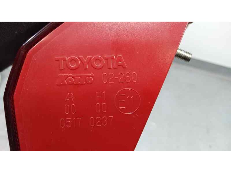 Recambio de piloto trasero derecho para toyota auris active referencia OEM IAM 05170237  INTERIOR- KOITO