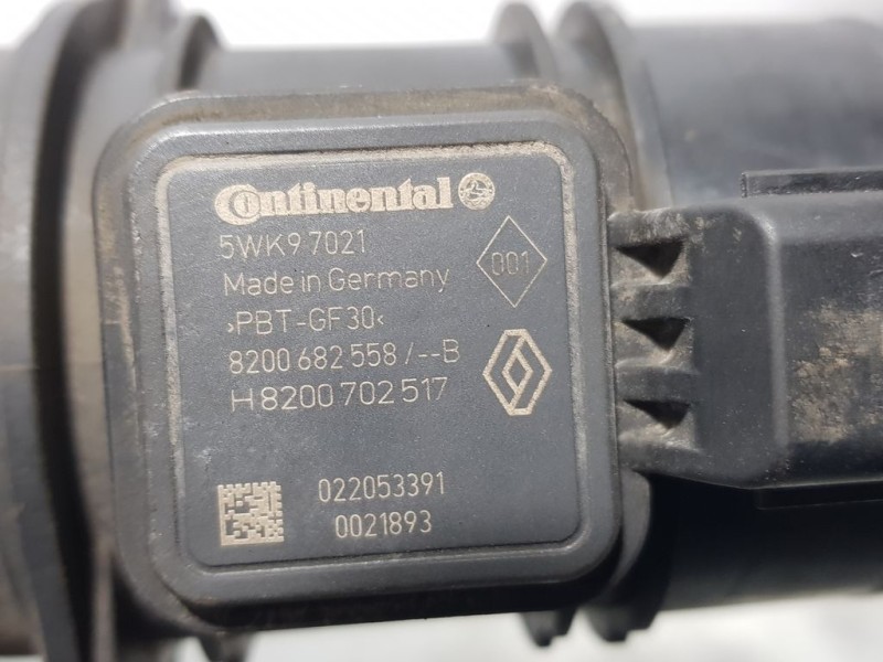 Recambio de caudalimetro para dacia dokker ambiance referencia OEM IAM 8200682558B 5WK97021 CONTINENTAL