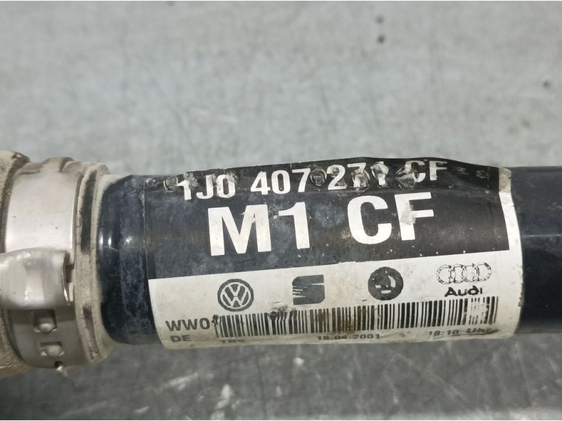 Recambio de transmision delantera izquierda para volkswagen golf iv berlina (1j1) básico referencia OEM IAM 1J0407271CF  