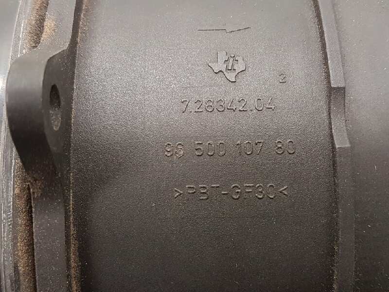 Recambio de caudalimetro para peugeot partner (s2) 1.6 16v hdi referencia OEM IAM 9650010780 72834204 