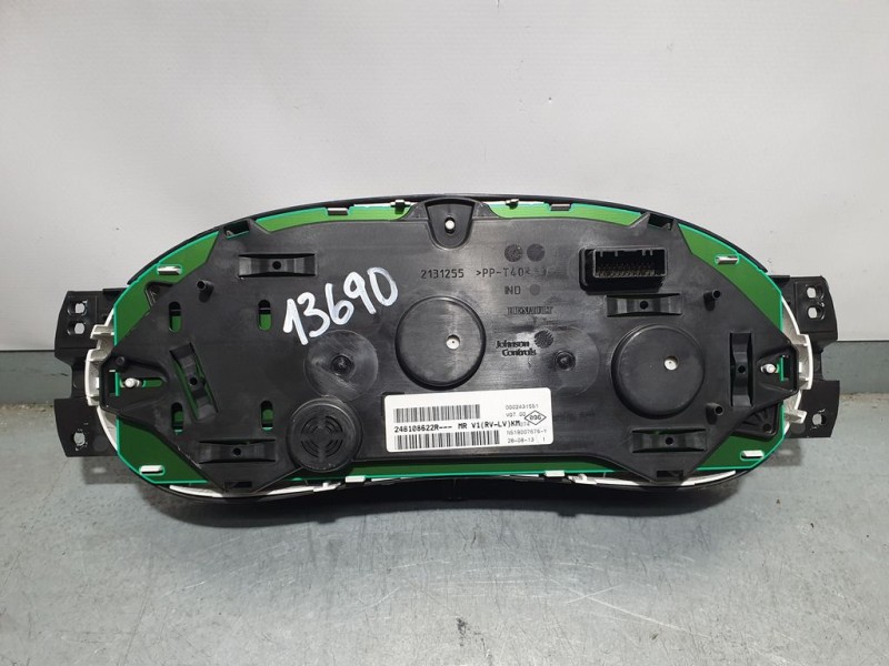 Recambio de cuadro instrumentos para dacia dokker ambiance referencia OEM IAM 248108622R NS18007676Y JOHNSON CONTROLS