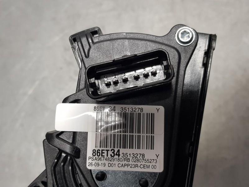Recambio de potenciometro pedal para peugeot 308 style referencia OEM IAM 9674829180 86ET343513278 