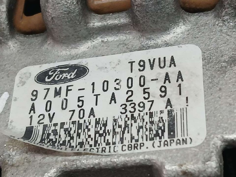 Recambio de alternador para ford fiesta berlina quarz referencia OEM IAM 97MF10300AA A005TA2591 MITSUBISHI