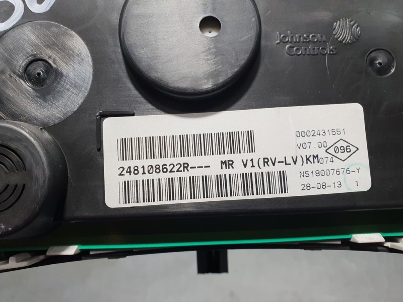Recambio de cuadro instrumentos para dacia dokker ambiance referencia OEM IAM 248108622R NS18007676Y JOHNSON CONTROLS