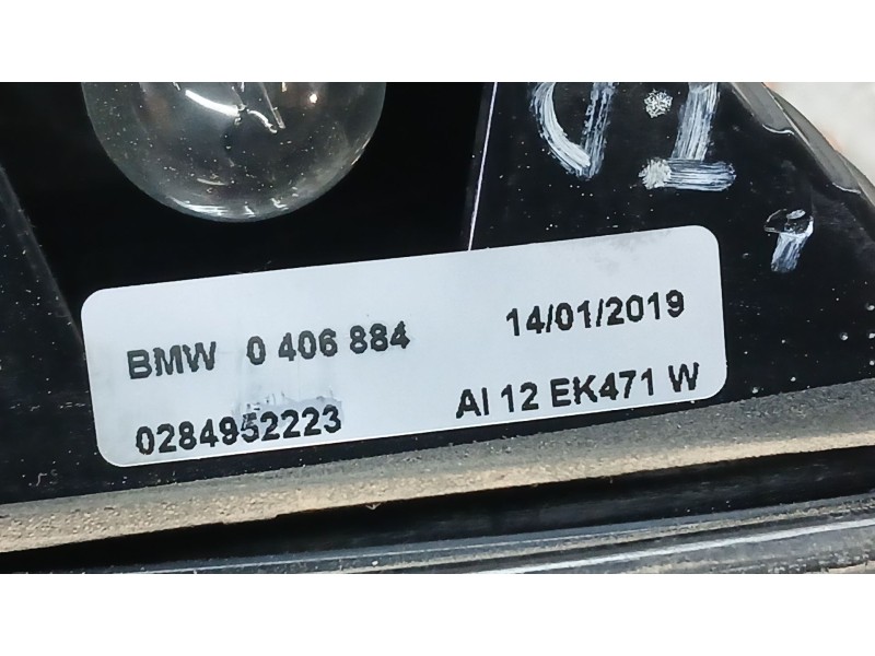 Recambio de piloto trasero derecho interior para bmw 3 (e90) 320 d referencia OEM IAM 0406884  0284952223
