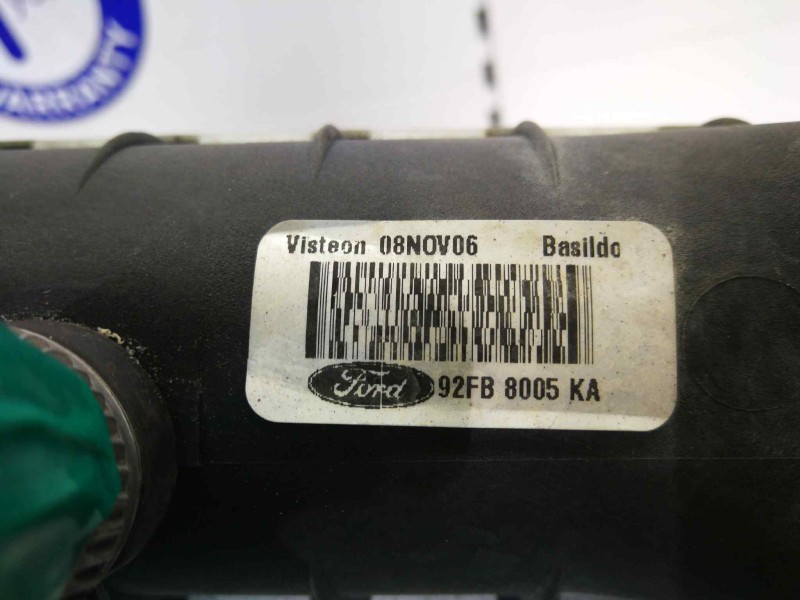 Recambio de radiador agua para ford fiesta berl./courier xr 2i berlina referencia OEM IAM 92FB8005KA  