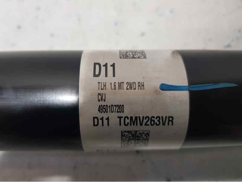 Recambio de transmision delantera derecha para hyundai tucson essence 2wd referencia OEM IAM 49501D7200  