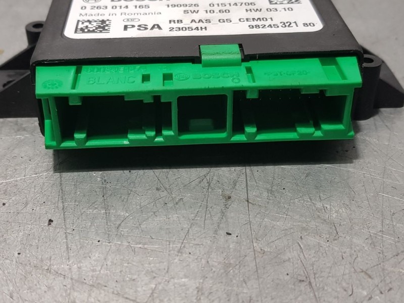 Recambio de modulo electronico para peugeot 308 style referencia OEM IAM 9824532180 0263014165 BOSCH
