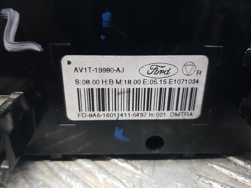 Recambio de mando calefaccion / aire acondicionado para ford transit courier trend referencia OEM IAM AV1T19980AL  