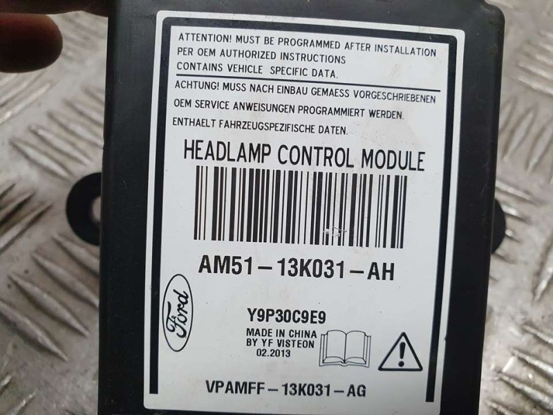 Recambio de modulo electronico para ford grand c-max trend referencia OEM IAM AM5113K031AH Y9P30C9E9 