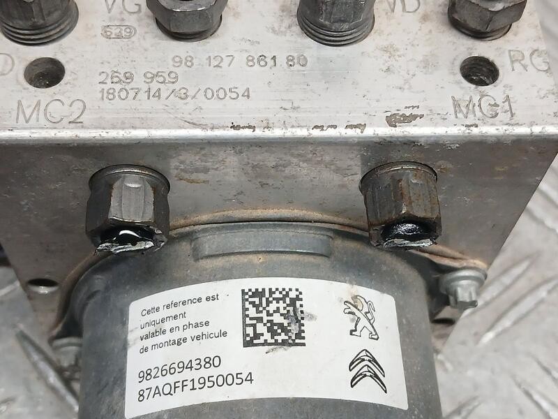 Recambio de abs para peugeot 308 sw allure referencia OEM IAM 9812786180  269959