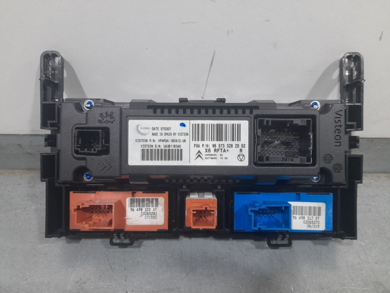 Recambio de mando climatizador para citroën c6 (td_) 2.7 hdi referencia OEM IAM 96573328ZD02 A3B11B3A0 VISTEON