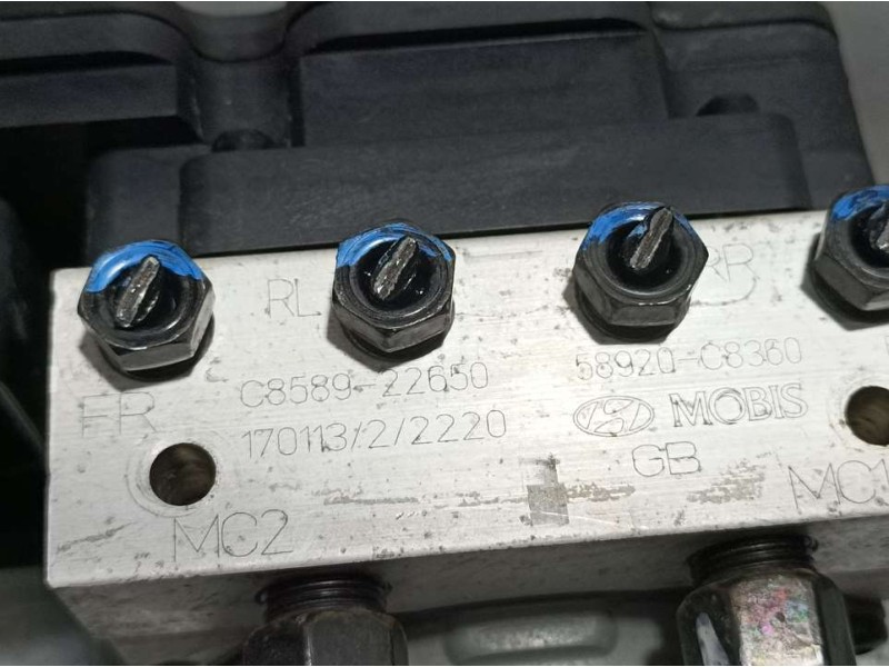 Recambio de abs para hyundai i20 active trend referencia OEM IAM 58920C8360 C858922650 